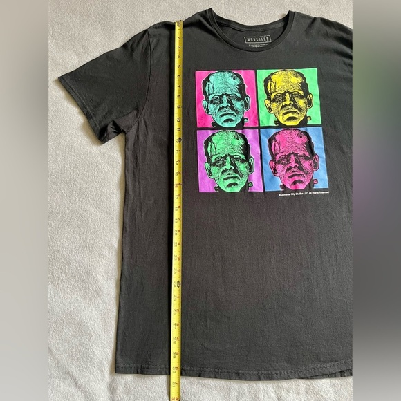 Universal Studios Monsters Frankenstein Men’s T-Shirt Black Size XXL - Picture 5 of 6